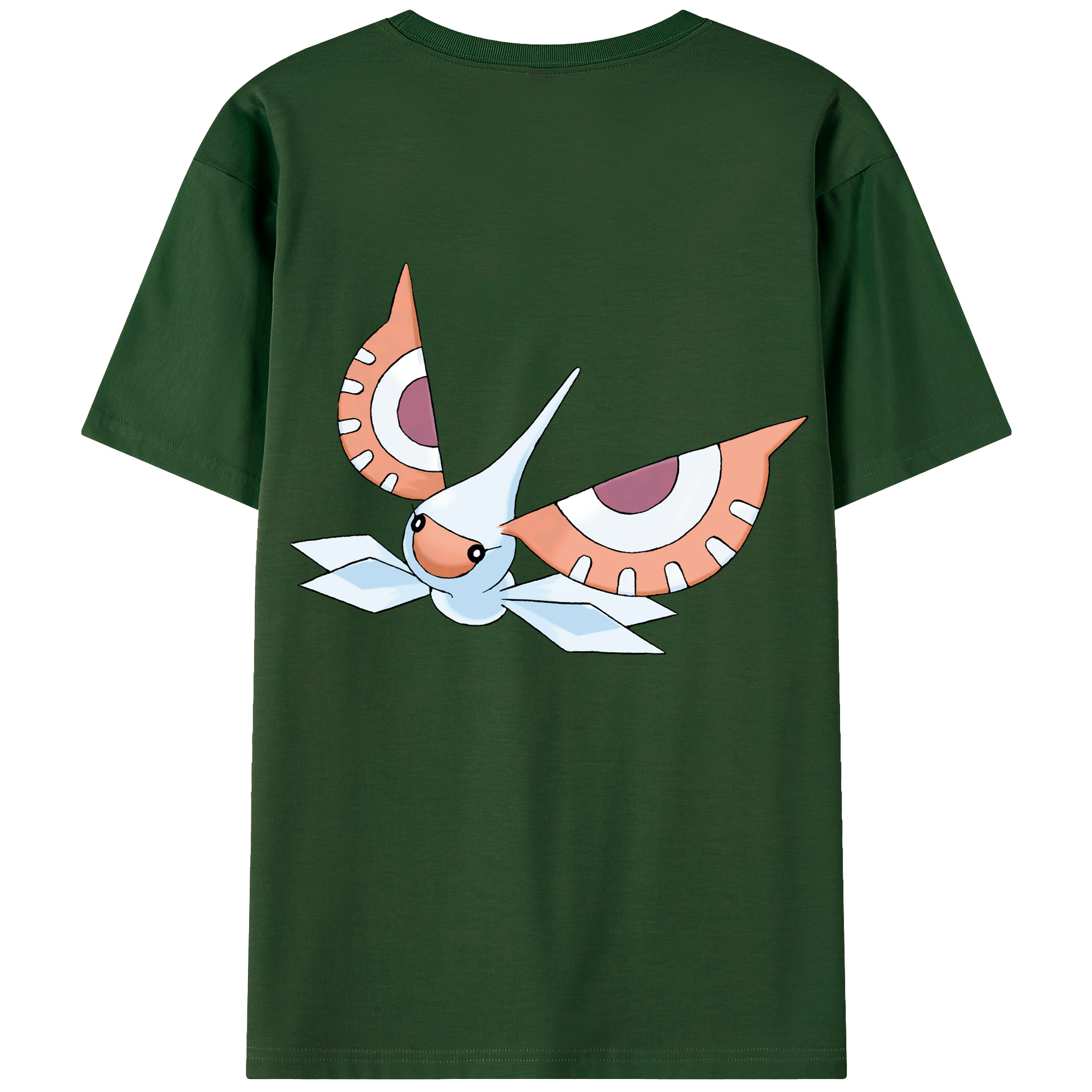 （画像用） ポケットモンスター Pokémon 綿100％半袖Tシャツ（背面プリント）